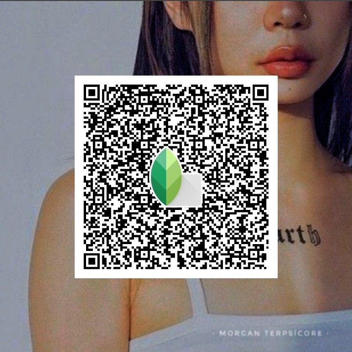 snapseed qr code