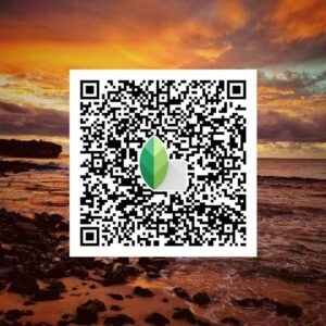 snapseed qr code